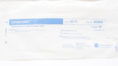 Mallinckrodt 85803 lavacuator Stomach Evacuator/Lavage Tube